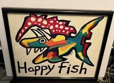 Framed happy fish for sale  Monroe