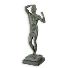 Bronzeskulptur statue adam gebraucht kaufen  Bettenfeld, Hasborn, Oberkail