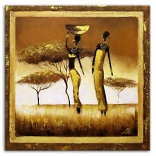 Afrikanische malerei ölgemäl gebraucht kaufen  Burgrieden