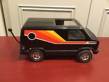 Vintage Tonka Black Metal Van With Graphics 9” Long 1970’s Great Condition. for sale  Shipping to South Africa