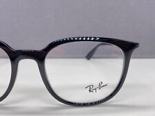 Armações de óculos Ray Ban feminino preto redondo quadrado Panto RB 7190 aro completo comprar usado  Enviando para Brazil