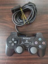 Sony PlayStation PS2 Dual Shock2 Analog Controller SCPH-10010 Black Oem TESTED for sale  Shipping to South Africa