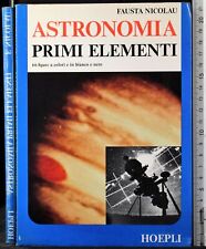 Astronomia. primi elementi. usato  Ariccia