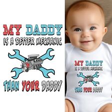 Body Baby - My Daddy Is A Better Mechanic Than Your Daddy Baby Clothes segunda mano  Embacar hacia Argentina