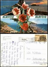 Alassio Mehrbild-AK Il porto all'imbrunire Alba  ponente Spiaggia 1977 comprar usado  Enviando para Brazil