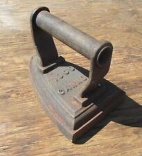 Vintage 1900 Cannon No. 5 Cast Iron Flat Iron Great Weight Door Stop Home Decor, used for sale  Shipping to Ireland