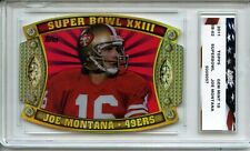 2011 Topps Super Bowl 23 #62 Joe Montana AGC 10 Gem Estado perfeito San Francisco 49ers comprar usado  Enviando para Brazil
