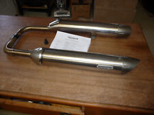 Triumph OEM ac Vance & Hines V&H brushed slipons mufflers Speedmaster Bobber 17+ for sale  Shipping to South Africa