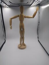 Wooden human figurine for sale  Wade