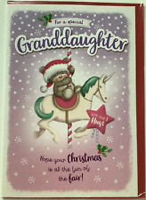 Granddaughter christmas card for sale  LOUTH