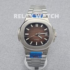 40mm Square Watch Sapphire Glass SS Nh35 MIYOTA8215  Automatic Movement Nautilus for sale  Shipping to South Africa