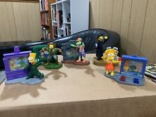 The Simpsons TREEHOUSE OF HORROR Burger King Toys Lot, used for sale  Shipping to South Africa