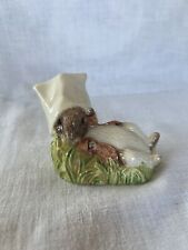 BESWICK BEATRIX POTTER  BENJAMIN WAKES UP   BP6A BACKSTAMP WITH BOX for sale  Shipping to South Africa