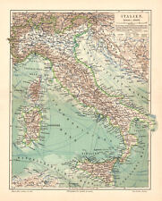 Italien historische landkarte gebraucht kaufen  GÖ-Weende,-Roringen