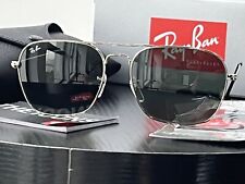 Gafas de sol Ray-Ban RB 3136 003 58-15 Caravana marco plateado G-15 lentes verdes, usado segunda mano  Embacar hacia Argentina
