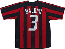 Usato, maglia calcio vintage Maldini AC Milan Adidas 2003 2004 Meriva Football shirt usato  Roma