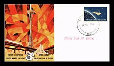 PROJECT MERCURY MAN IN SPACE FDC SCOTT 1193 SEATTLE WORLDS FAIR CAPA EUA comprar usado  Enviando para Brazil