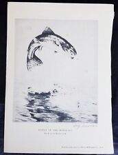 Vintage etching print for sale  Fort Collins
