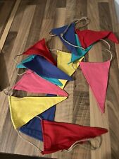 Asda fabric bunting for sale  Shipping to Ireland