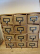 Vintage drawer wooden for sale  Shipping to Ireland