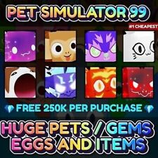 Pet Simulator 99 - Huge Pets +💎Gems💎 - Cheap and Quick - Pet Sim 99 (PS99) for sale  Shipping to South Africa