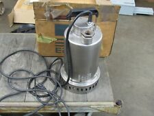 Ebara stainless submersible for sale  Clover