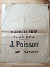 Ancien sac publicitaire d'occasion  Douarnenez