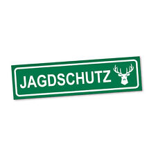 Jagdschutz magnetschild auto gebraucht kaufen  Leipzig
