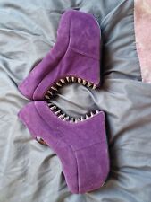 Purple Heel Less Spiked Shoes for sale  Shipping to South Africa