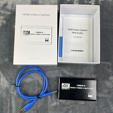 Tarjeta de captura de video 4k Ultra HD USB 3.0 HDMI negra segunda mano  Embacar hacia Argentina