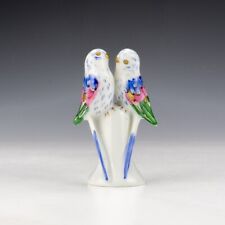 Porcelana portuguesa Vista Alegre - Estatueta miniatura pintada à mão Lovebirds comprar usado  Enviando para Brazil