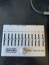 Pedal de efeitos de guitarra equalizador gráfico 10 bandas MXR M108S sem fonte de alimentação, usado comprar usado  Enviando para Brazil