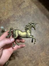 Solid brass unicorn for sale  Preston