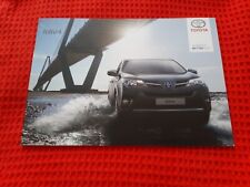 2013 Toyota RAV 4 Prospekt Brochure Catalogue Catalog Holenderski Nederlands na sprzedaż  PL