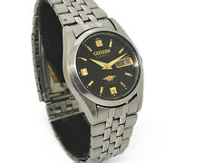 Usado, Relógio de pulso vintage Citizen automático 21 joias data do dia mostrador original aço comprar usado  Enviando para Brazil