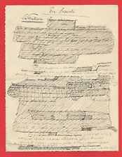 An12 manuscrit george d'occasion  Bordeaux-