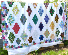 Quilted bedspread throw for sale  ABINGDON