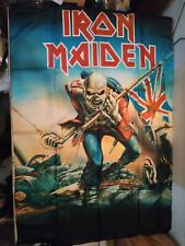 BANDEIRA PÔSTER TÊXTIL IRON MAIDEN não usada o soldado comprar usado  Enviando para Brazil