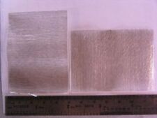 25 hojas de mica acanaladas transparentes de 68,4 mmx49,22 mm, usado segunda mano  Embacar hacia Mexico