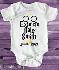  CHALECO BEBÉ PERSONALIZADO INSPIRADO EN HARRY POTTER/BLANCO CRECIMIENTO todas las tallas disponibles, usado segunda mano  Embacar hacia Argentina