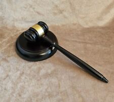 Wooden mahogany gavel for sale  MANCHESTER