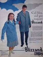 Publicité 1954 blizzand d'occasion  Compiègne