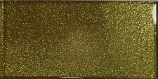 Gold glitter glass for sale  Shipping to Ireland