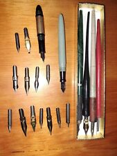 Lot calligraphy tools for sale  Fort Kent