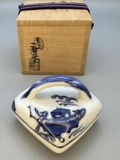 Usado, Utensílios de chá, recipientes de incenso, recipientes Shinkatsu Kosai, Sumidagawa comprar usado  Enviando para Brazil