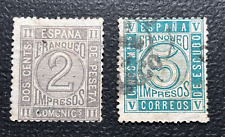 Spain stamps 1872 d'occasion  Le Havre-