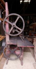 Large 26 inch Antique Band Saw with wooden pulleys for sale  Hamburg