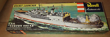 RARO!!! REVELL [1956] USS NORTON SOUND -PEÇAS SELADAS --CAIXA GR8 COM BÔNUS, usado comprar usado  Enviando para Brazil