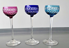 Verres liqueurs cristal d'occasion  France