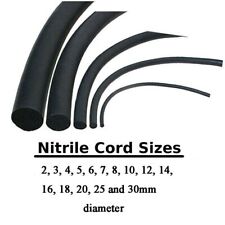 Solid Nitrile Rubber Cord - Black O Ring - Anti Oil Seal Gasket Dia 2mm to 30mm na sprzedaż  Wysyłka do Poland